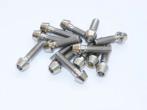Titanium Metric Frame Engine Cases Bolts Screws M8 x 30mm Socket Head Hex Key - Picture 1 of 1