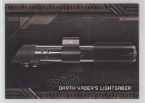 2017 Topps Star Wars Galactic Files Reborn Weapons Purple 86/99 Darth Vader 0lk4