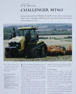 Challenger Traktor Bild Artikel Blatt vergriffen Bauernhof Wandbild Deko - Bild 1 von 1
