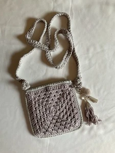 Crochet Crossbody Bag Handmade - Picture 1 of 3