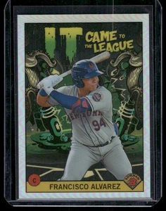 2022 Bowman Chrome Francisco Alvarez It Came to the League Mojo Refractor - Picture 1 of 2