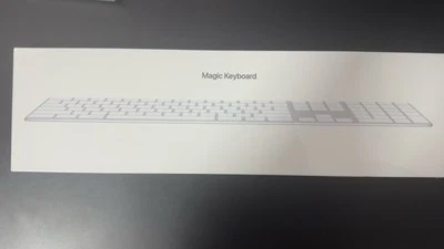 Apple Magic Keyboard with Numeric Keypad English, Silver, MQ052B/A - Image 1 of 2