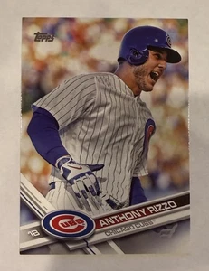 Anthony Rizzo 2017 Topps SP Short Print Photo Variation Cubs - Bild 1 von 2