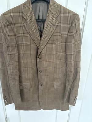 Blazer Hickory Freeman 40L Chaqueta de Sala de Juntas Diseñador Hombre’s Perfect Forrado Marrón  Foto 1 de 4