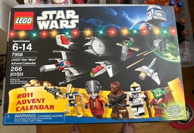 Lego Star Wars 2011 Advent Calendar 7958 New In Box Rare Santa Yoda Minifig - Image 1 of 4