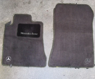 90-02 Mercedes-Benz R129 300SL SL320 SL500 OEM Carpet Floor Mat Set (Black) - Изображение 1 из 4