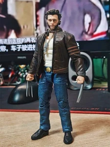 1/12 Wolverine Logan Brown Jacket Leather Coat For 6'' Male Figure  (No Figure) - Picture 1 of 20