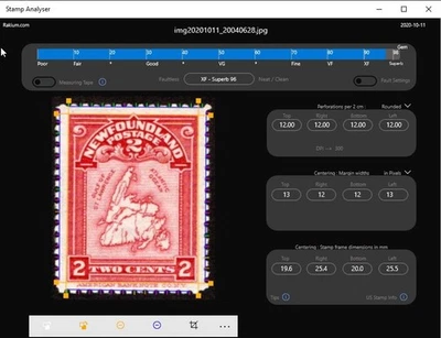 86, Scott, Terranova, 2c, Mapa de Terranova, MVLHOG, XF/EXCELENTE Foto 1 de 3
