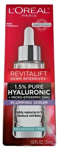 L'Oreal Revitalift 1.5% Pure Hyaluronic Plumping Serum 1.0oz NEW! - Picture 1 of 1