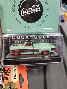 1:64 M2  Chase 73 Chevy Cheyenne Super 30  Coca-Cola - Picture 1 of 4