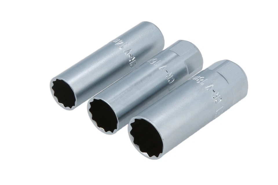 Juego De Llaves De Bujía De Pared Delgada Laser Tools 3/8"D 3 Piezas 7295 - Imagen 1 de 1