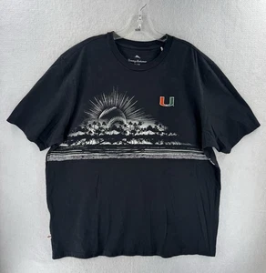 Tommy Bahama Universidad de Miami Island League Camiseta XL Béisbol - Imagen 1 de 8