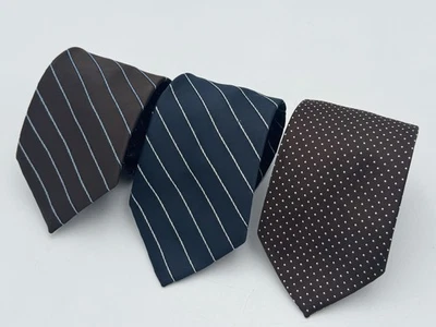 Lot 3 Vintage Britannia 100% Polyester Necktie Tie EUC - Image 1 of 4