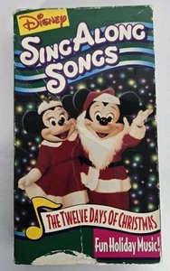 Disney Mitsinglieder VHS Kassette Die zwölf Tage Weihnachten - Bild 1 von 4