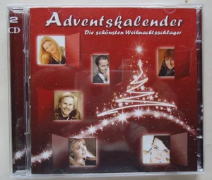 CD: Adventskalender- die schönsten Weihnachtsschlager auf 2 CDs - Bild 1 von 2