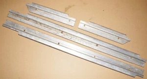 Range Rover Classic 85-93 4 puertas puerta delantera trasera alféizar alfombrilla placas de rodadura aluminio - Imagen 1 de 3