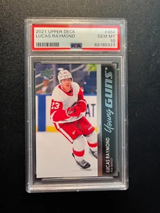 Upper Deck Lucas Raymond Young Guns 2021 novato PSA 10 - Imagen 1 de 2