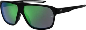 NEW Under Armour Men's Sunglasses DOMINATE 0807/V8 Black/Green Multilayer 62mm - Picture 1 of 6