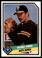 1989 CMC Tacoma Tigers Rich Bordi Tacoma Tigers #1