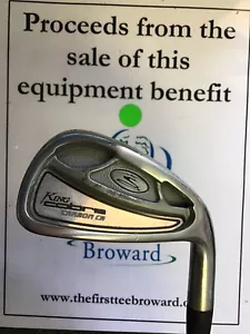 King Cobra Carbon CB 6 Iron S300 Stiff Steel - Picture 1 of 8