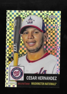 CESAR HERNANDEZ 2022 Topps Chrome Platinum X-FRACTOR REFRACTOR #253 - Picture 1 of 2