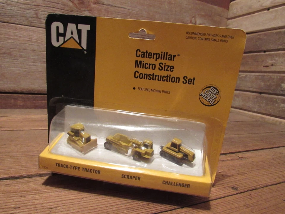 Cat Caterpillar Micro Size Construction Set Ertl 1991