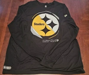New Era Steelers Combine Long Sleeve Shirt - Picture 1 of 6