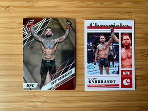 2023 UFC Panini Chronicles (Lot of 2) Cody Garbrandt - Chron #18 Phoenix #311