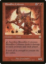 MTG - Bloodfire Colossus - Apocalypse - X1 - (MP) - FREE SHIPPING