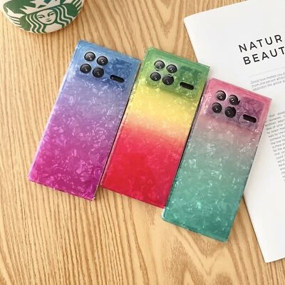 For Xiaomi Mix Fold 3, Luxury Fashion Shell Pattern Gradient Hard PC Cover Case - Image 1 of 4