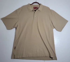 Polo Karl Kani Vintage Años 90 Para Hombre XL Beige Manga Corta Oldschool Hip Hop - Imagen 1 de 13