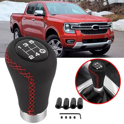 For Ford Ranger 5 Speed Manual Stick Handle Gear Shifter Leather Car Shift Knob Foto 1 de 4