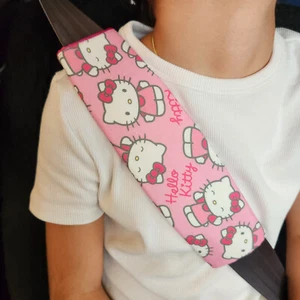 Hello Kitty Seat Belt Covers - Picture 1 of 2