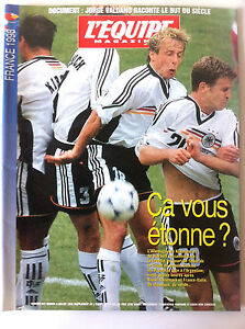 L'Equipe Magazine du 04/07/1998; Spécial France 98, coupe du monde de football