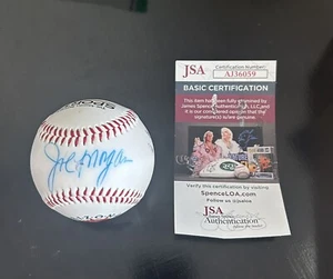 Joe Morgan JSA COA Autographed Major League Signed Baseball Cincinnati Reds - Picture 1 of 5