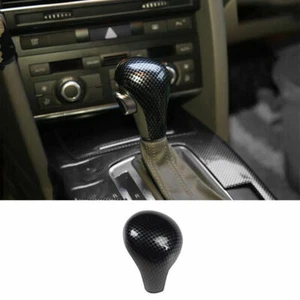 ABS Carbon Fiber Central Console Gear Shift Knob Trim 1PCS For Audi Q5 2009-2012 - Picture 1 of 4