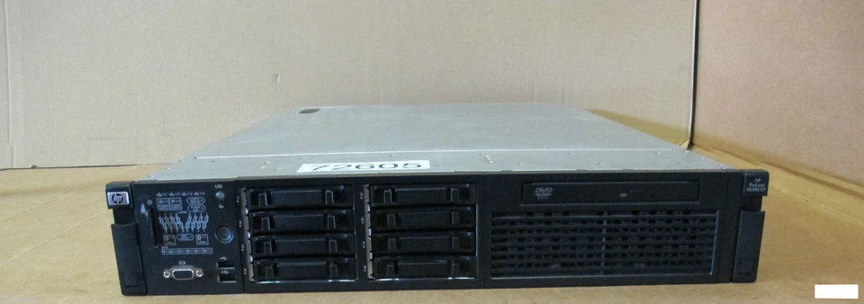 HP ProLiant DL380 G7 2 x SIX-Core XEON 2.66GHz 288GB RAM 4x 146GB RAID 2U SERVER - Image 1 of 1
