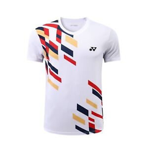 Free shipping Men's Badminton T-SHIRTS Tennis clothes Polyester  Sports Tops