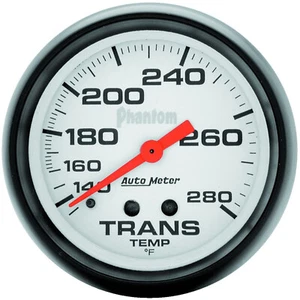 AMT-5851 Autometer Gauge, Phantom, Transmission Temperature, 2 5/8 in., 140-280 - Picture 1 of 1