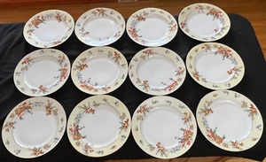Juego de 12 platos de cena Epiag Royal Checoslovaquia de arce plateado de 10" - Imagen 1 de 13