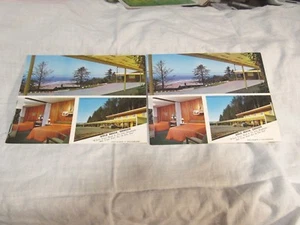 Lot von 2 großen Postkarten Gold Beach oder Edge O'Town Motel unbenutzt Exc. Chrom - Bild 1 von 7