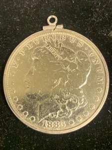 Morgan Silber Dollar Anhänger 1883 - Bild 1 von 2