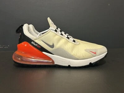Nike Hombre Air Max 270 Golf Blanco Rojo - CK6483-103 - Talla 9.5 - ¡EXCELENTE/RARO! Foto 1 de 4