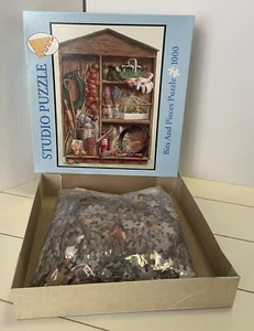 Gardening Shelf Studio 1000 Piece Puzzle Bits and Pieces by Lesley Hammett 2005 - Picture 1 of 7