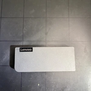 Lenovo Wired Powered USB-C RJ-45 HDMI VGA Travel Notebook Hub - Picture 1 of 4