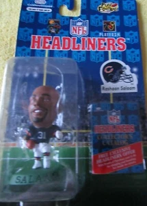 1996 CORINTHIAN HEADLINERS FIGUR RASHAAN SALAAM CHICAGO BÄREN - Bild 1 von 5