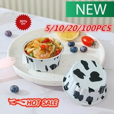 5-100 pz custodia tazza in lamina di alluminio cupcake muffin - tazze da forno festa