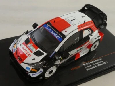 IXO Toyota Yaris WRC #1 Ogier winner Rally Monza 2021 1/43 RAM822A - Immagine 1 di 2