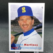 Edgar Martinez 2021 Topps Archives 1957 Seattle Mariners #24