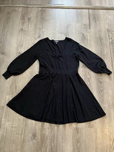 ModCloth Master of Moxie Sweater Dress in black Sz 1XL - Picture 1 of 5